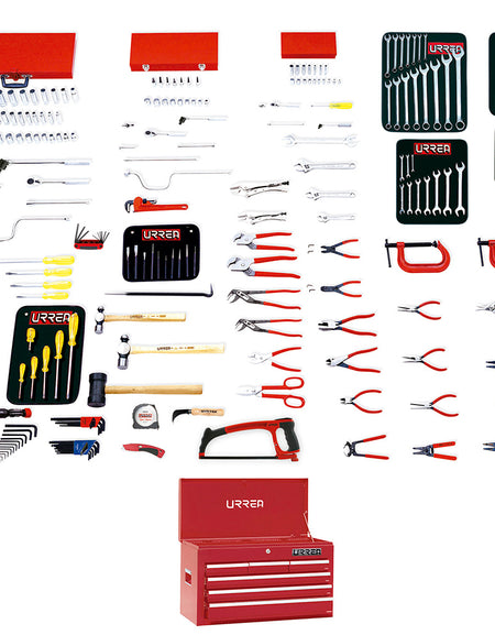 Juego intermedio industrial 216 piezas con gabinete EX27S6