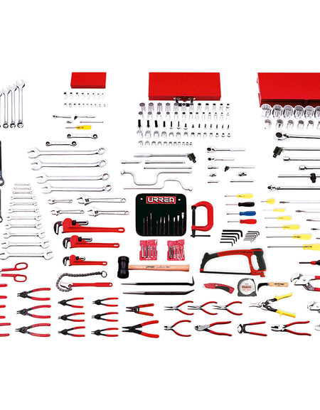 Juego maestro industrial 258 piezas sin gabinete Urrea