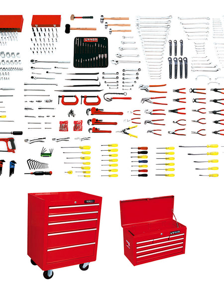 Juego maestro industrial 437 piezas con gabinetes EX27M5 y EX27S6