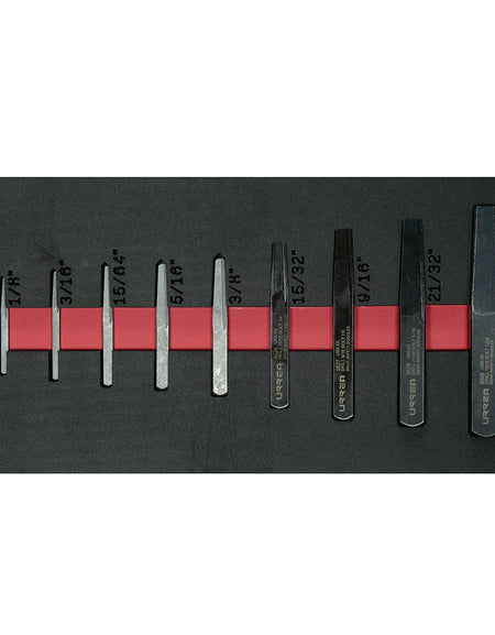 Juego de Extractores rectos para tubo 9 piezas Urrea