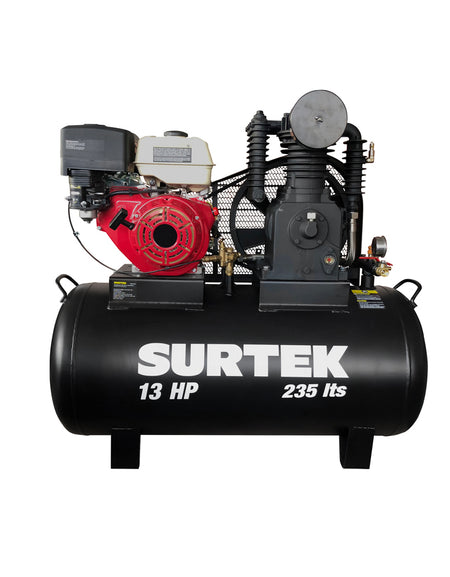 Compresor de aire a gaso 235L, 115PSI, 13HP, 3600 rpm Surtek