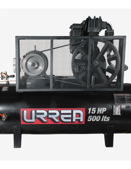 Compresor de aire industri 500lt 15HP 220/440V 3 fases Urrea