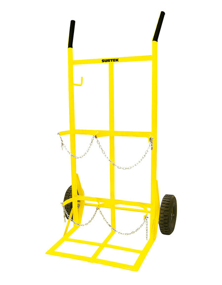 Diablo para cilindros o tanques llanta sólida 7" Surtek