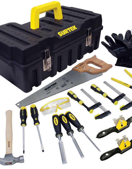 Surtek Juego para Carpintero de14 piezas