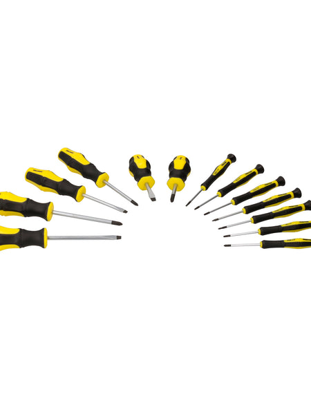 Surtek Juego de 13 destornilladores bimaterial