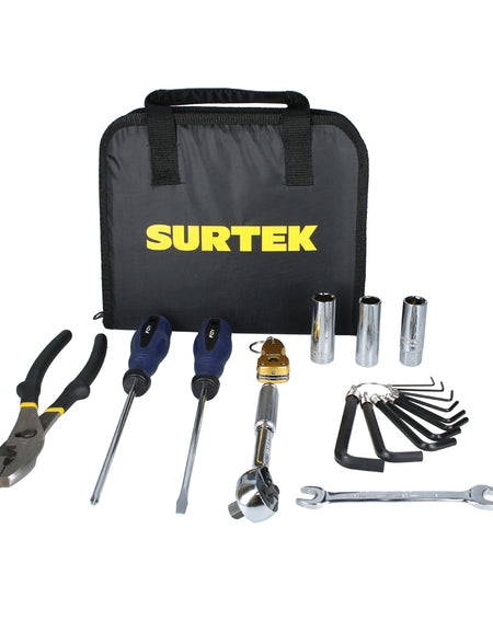 Juego De 11 Herramientas Para Motocicleta Surtek