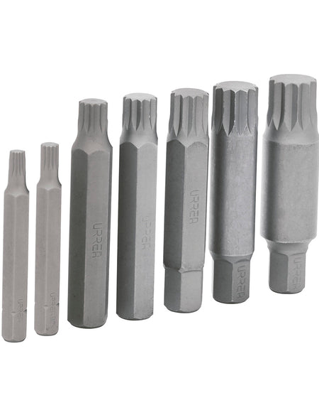 Juego 7 puntas bristol Urrea