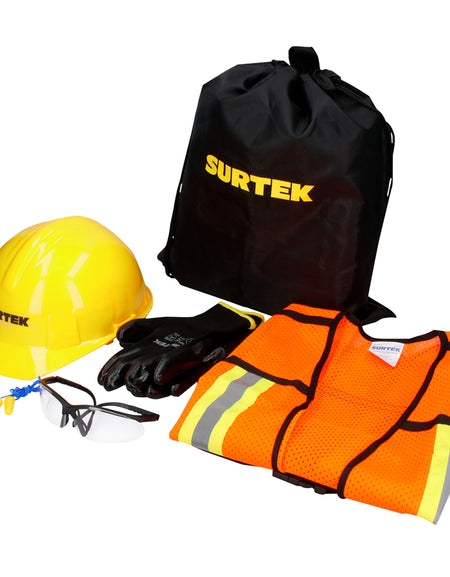 Surtek Juego de equipo de protección personal para trabajadores.