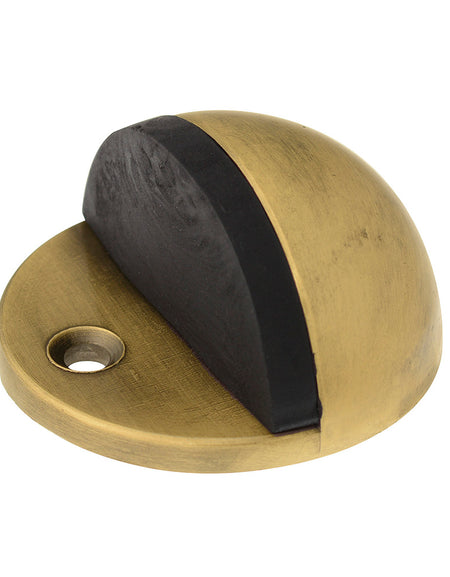 Tope tipo catarina para puerta latón antiguo Lock