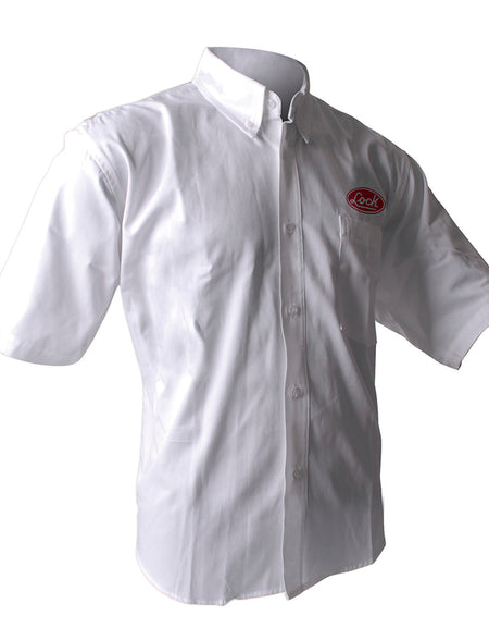 Camisa blanca manga corta Lock talla L Lock