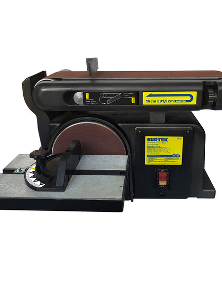 Lijadora banda estacionaria 1/2HP 4x36" Surtek
