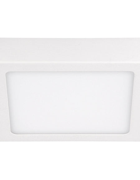 Luminario LED de sobreponer cuadrado 12 W Surtek