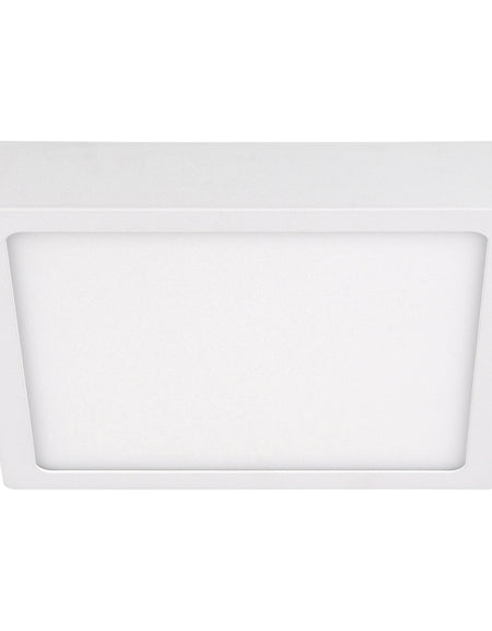 Luminario LED de sobreponer cuadrado 18 W Surtek