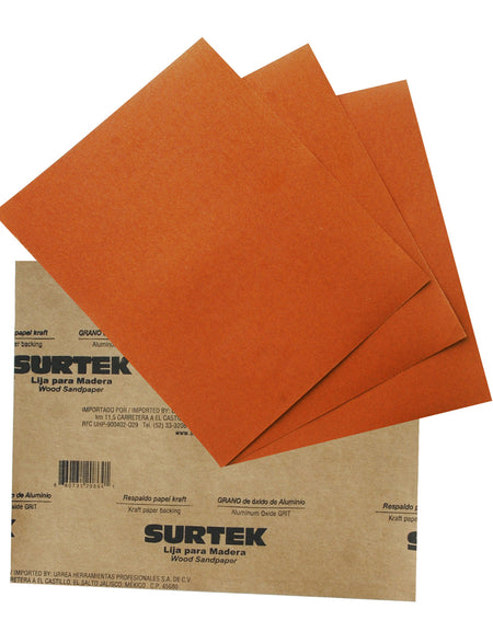 Lija madera kraft grano 100 Surtek