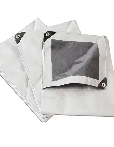 Surtek Lona reforzada blanca 3 x 4m