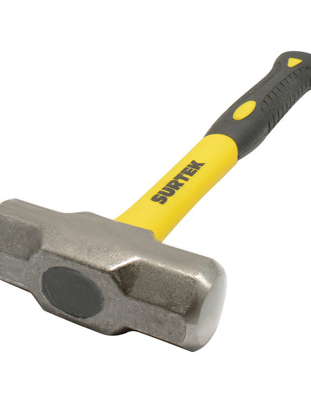 Marro de acero octagonal 2lb mango fibra de vidrio Surtek