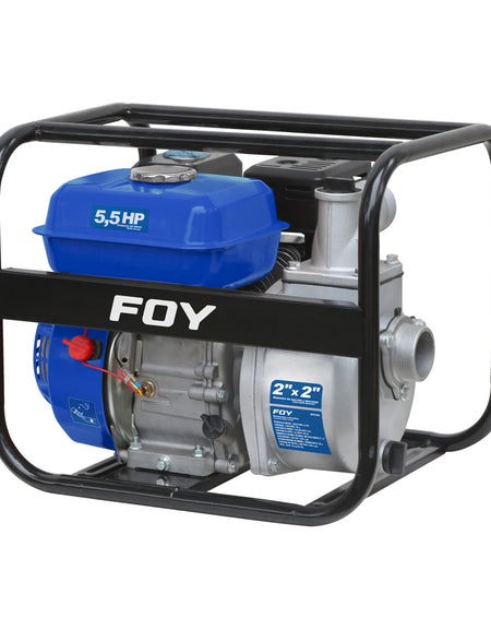 Motobomba 5.5HP, 163 cc, flujo máximo de 500L/min 3.6L Foy