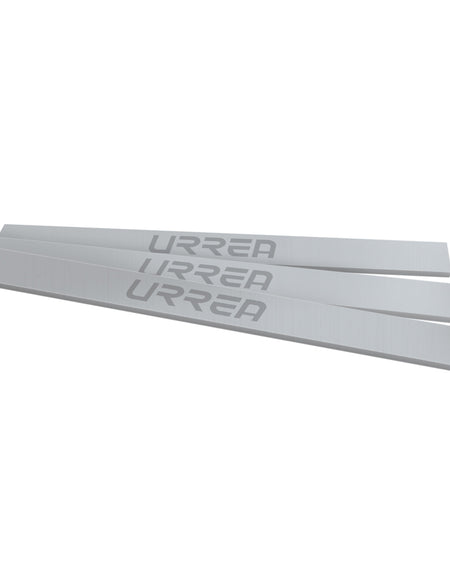 Urrea Juego de 3 navajas para Canteadoras de 12"