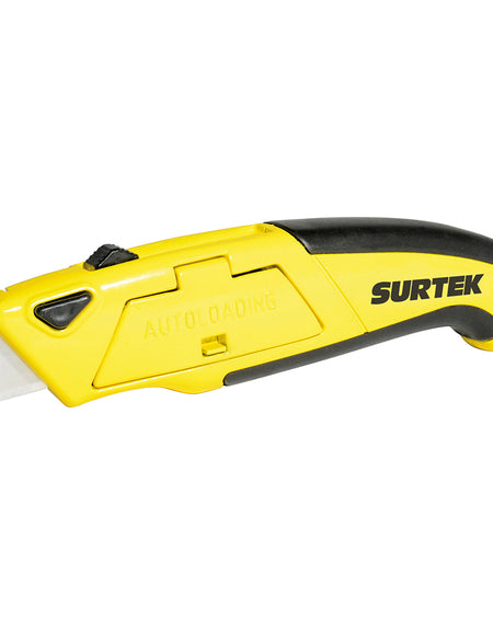 Navaja utilitaria retráctil alimentación rápida Surtek