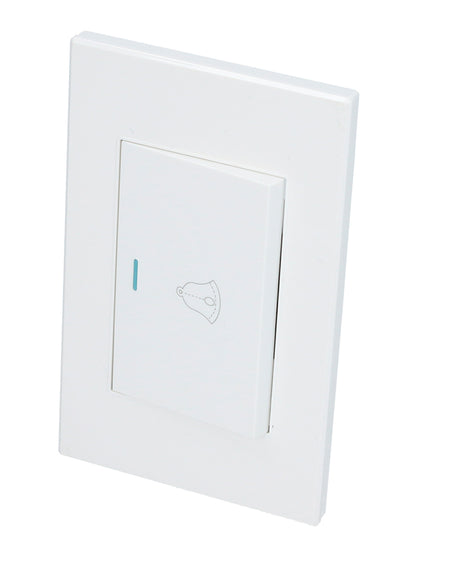 Placa con timbre blanco 1/1 Surtek.