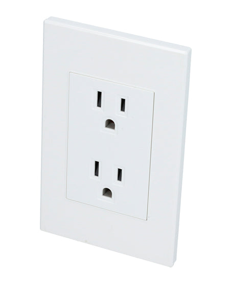 Placa con contacto dúplex blanco 1/1 Surtek.