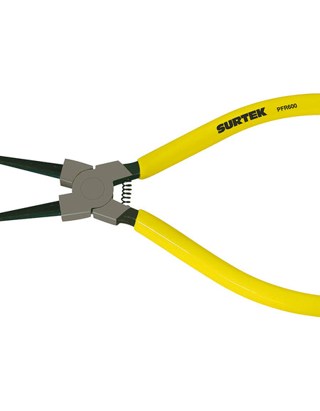 Pinza para anillos internos de retención ángulo de 0° Surtek