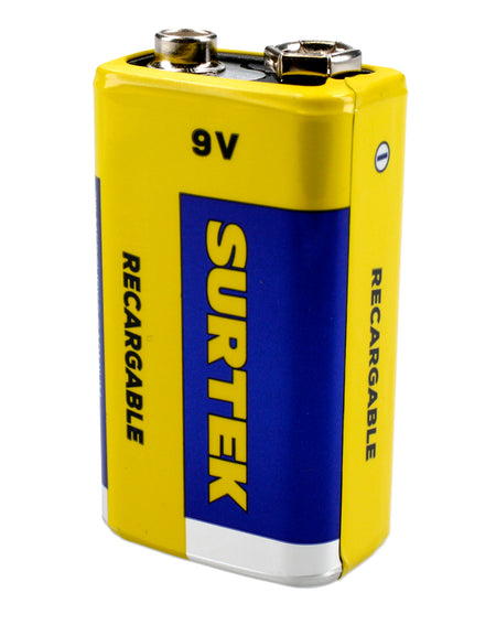 Pila recargable de 9 volts Surtek.