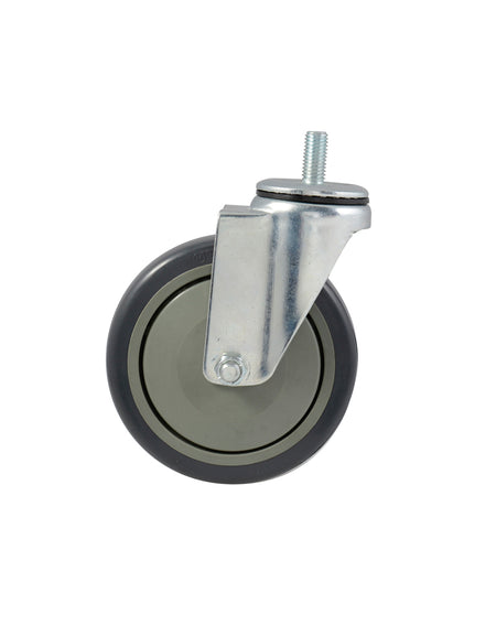 Rueda de poliuretano de 5" para estantería de alambre. Urrea