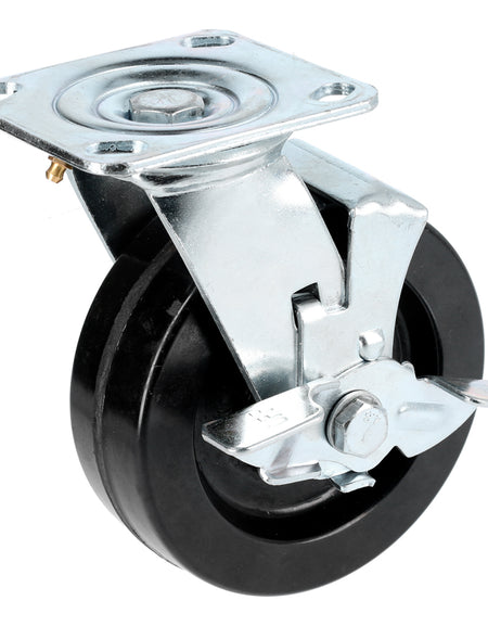 Rodaja fenólica giratoria con freno 6" Surtek