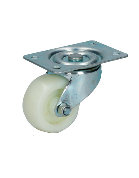 Rodaja de polipropileno giratoria de 2 1/2" Surtek