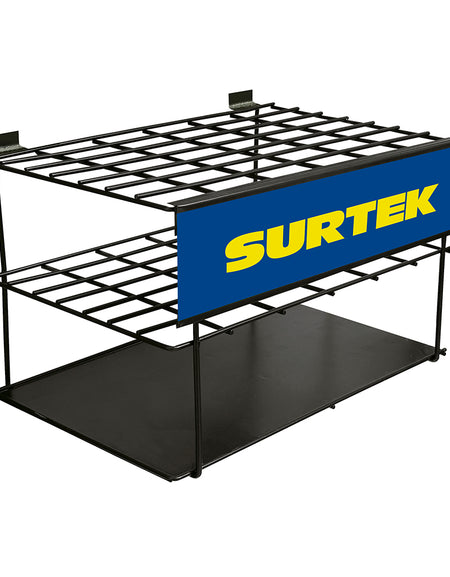 Rack para niveles para panel ranurado Surtek