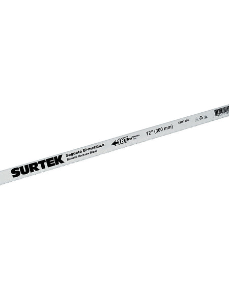 Segueta bimetalica 12" 18dpp Surtek