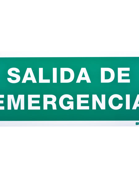 Señal "Salida emergencia" Surtek
