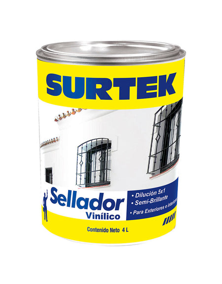 Sellador vinílico 4lt Surtek
