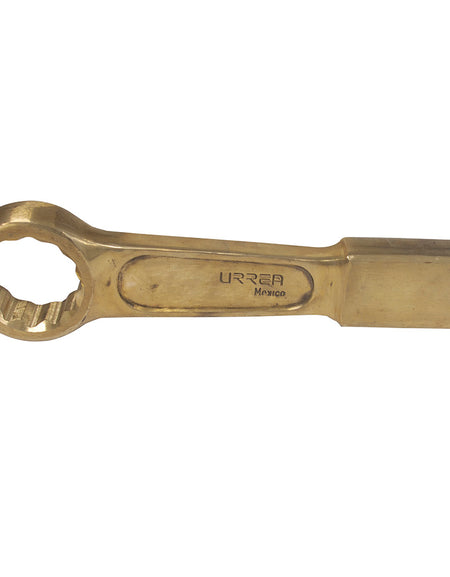 Llave golpe plana antichispa 12 puntas 1" Urrea