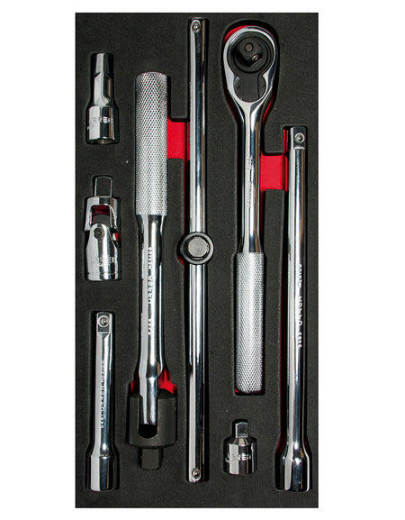 Accesorios 1/2" 8 pzs Urrea