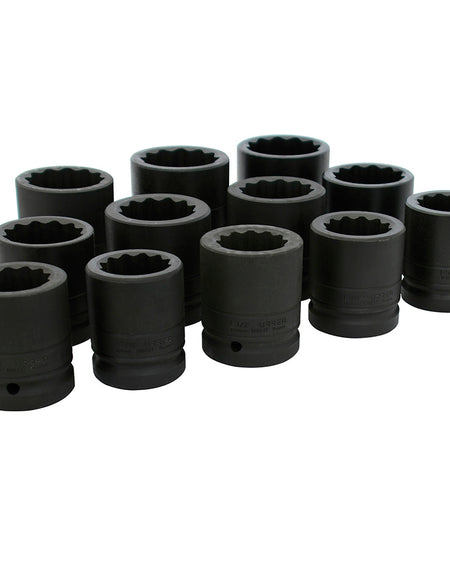 Juego de 12 dados de impacto largos en pulgadas 1" Urrea