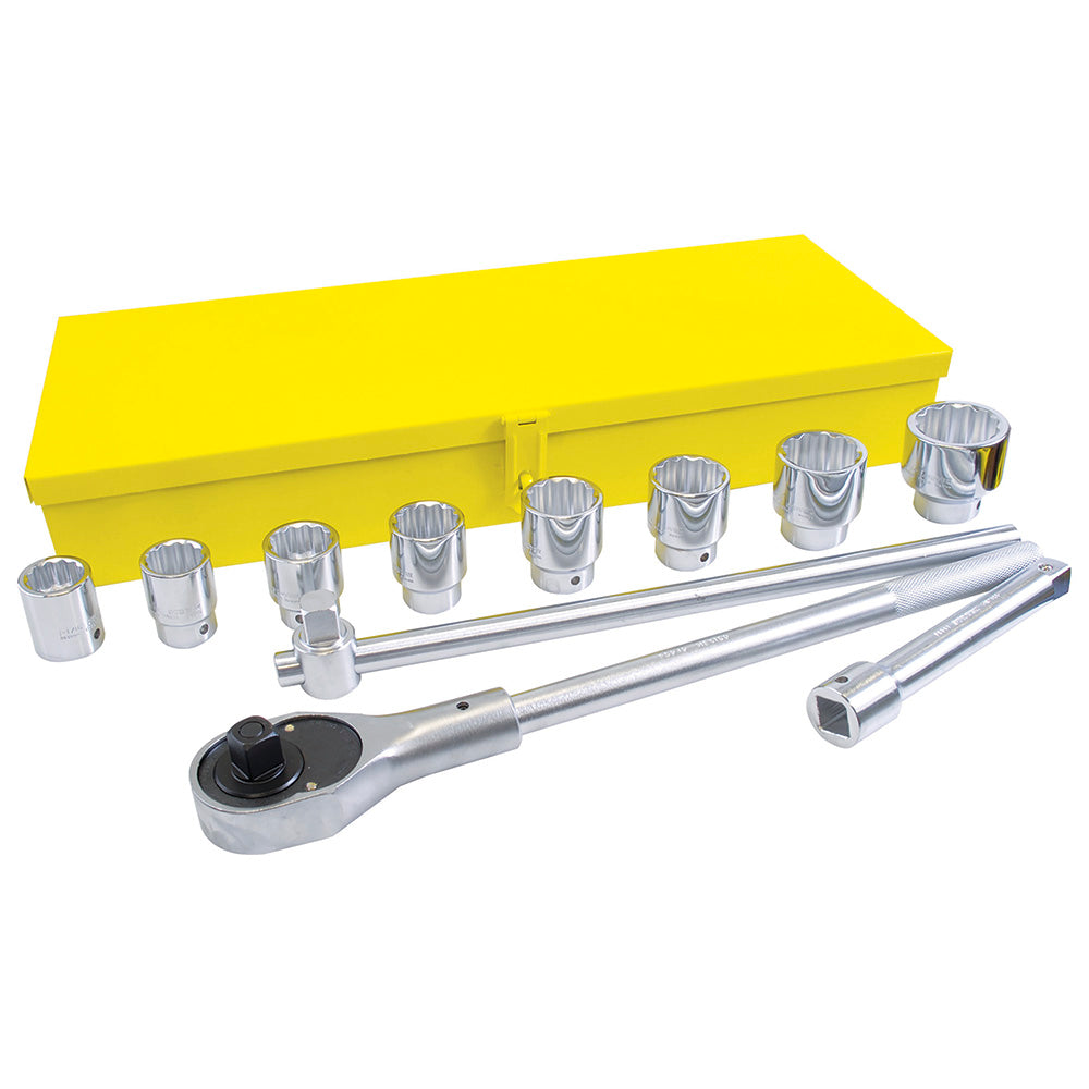 Surtek Juego de 12 dados y accesorios combinados 3/4"