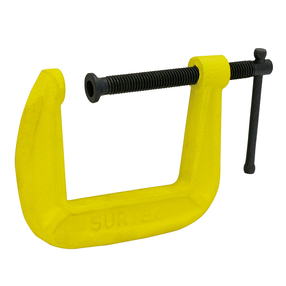 Prensa "C" hierro nodular 2 1/2" de garganta profunda Surtek