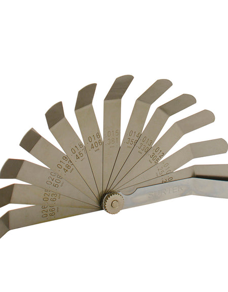 Calibrador doblez a 45° 12 hojas Surtek