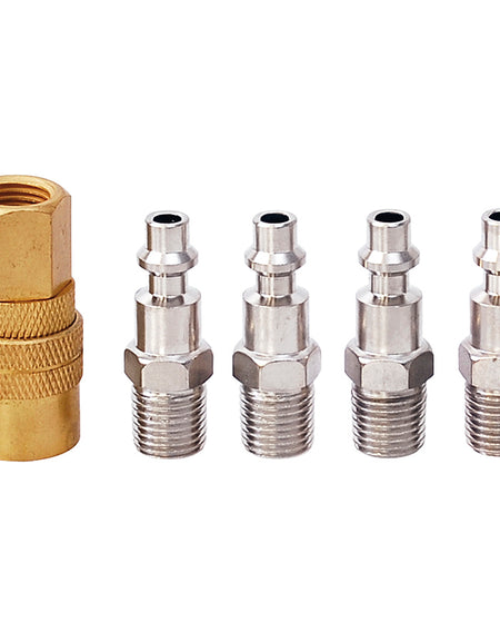 Juego de coples y conectores 5 piezas Surtek