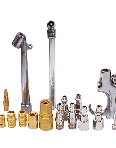 Surtek Juego de accesorios neumáticos 17 piezas