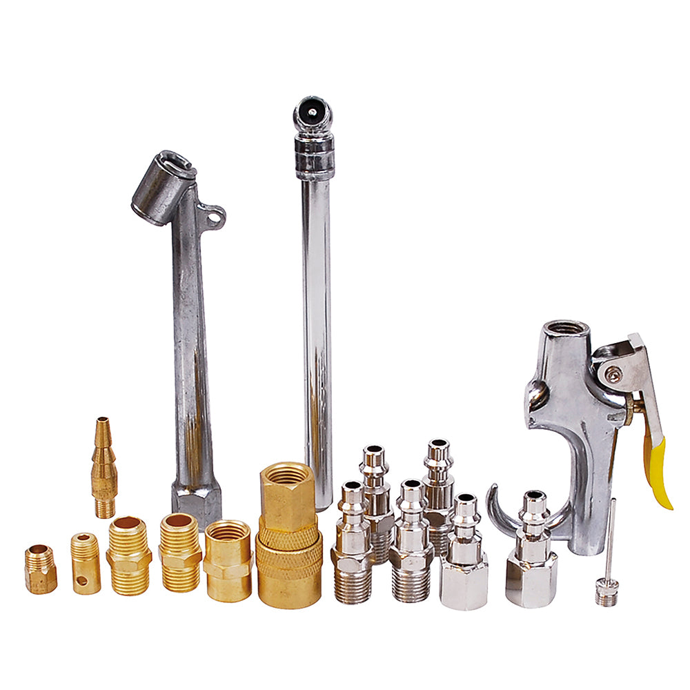 Surtek Juego de accesorios neumáticos 17 piezas