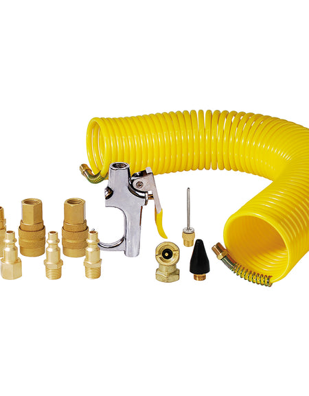 Surtek Juego de accesorios neumáticos 14 piezas