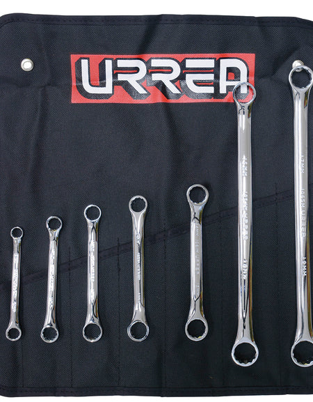 Juego de 7 llaves de estrías 15° métricas Urrea