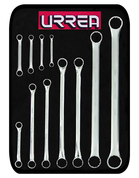 Juego de 11 llaves de estrías 15° métricas Urrea