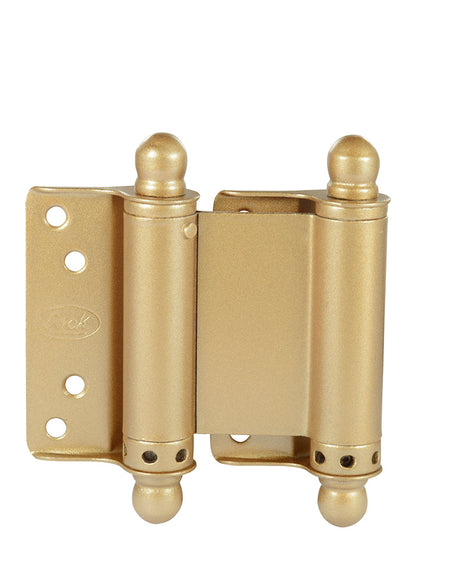 Juego 2 bisagra doble acción latón brillante Lock