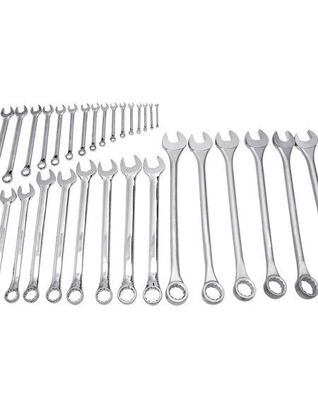 Juego 31 llaves combinada jumbo 12 puntass en pulgadas Urrea