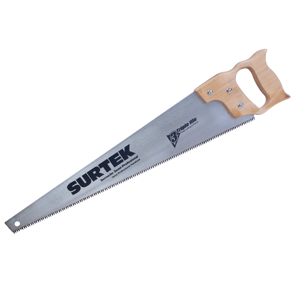 Serrucho 3filo 26" mgo madera Surtek
