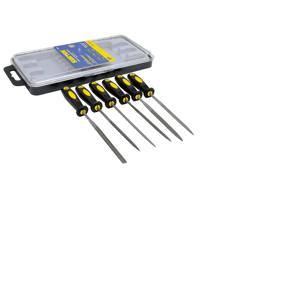 Juego de 6 limas para joyero con mango Surtek